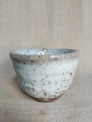 Karatsu ware Sake Cup Madera Sancha kiln Used