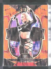 2023 Panini Select WWE #75 Nikkita Lyons Orange Flash Prizms