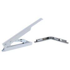 GEZE OL90N OL 90 Handhebel mit Eckumlenkung weiß für Flügel bis 80 kg