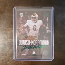 Panini 2021 Luminance Jeremiah Owusu-Koramoah Rookie Serial #139 /15 Browns