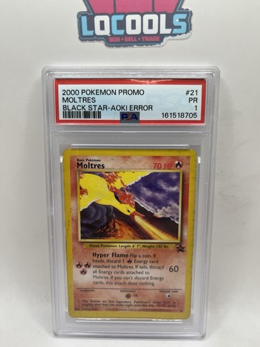 Moltres graded PSA 1 for sale on eBay
