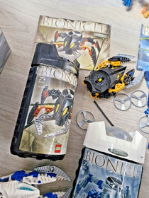 LEGO Bionicle Visorak Plus Takadox And Carapar Reserved Collection