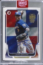 2019 Topps 1/1 Jean Segura (2014 Bowman Hometown) #14BHT-63 Buyback Auto 8k4