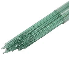 5281 Sea Green Transparent  Stringers Full Tube Oceanside 96 COE Glass Fusing
