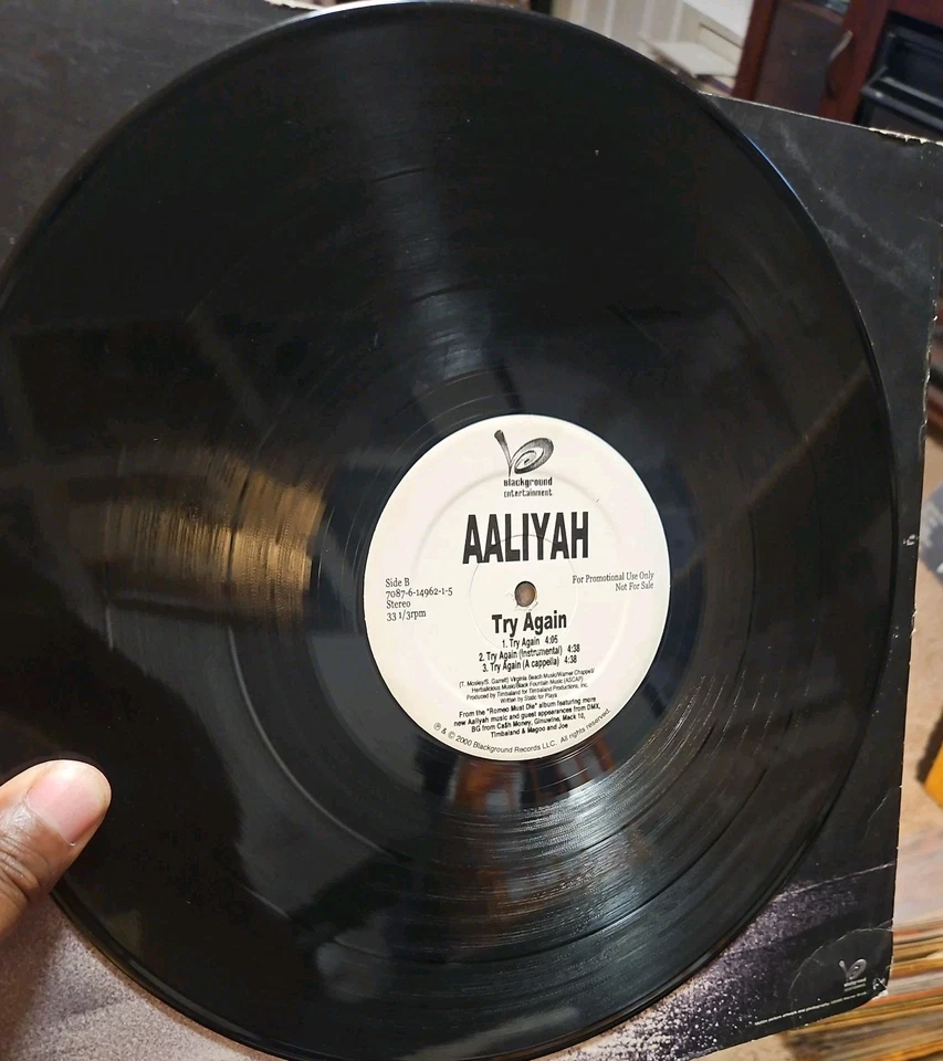 AALIYAH TRY AGAIN PROMO 12" ROMEO MUST DIE - Image 4 of 4