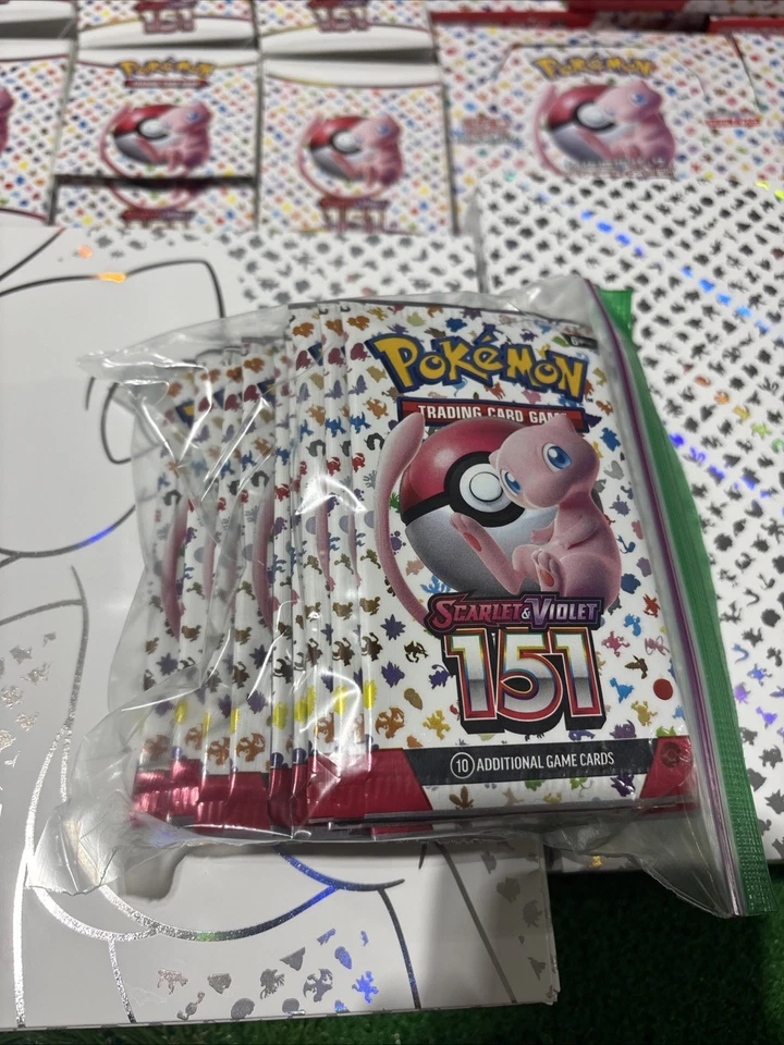 精灵宝可梦 S&V 151 超高级系列 UPC 空盒 无卡 批量 — 第 4/4 张图片