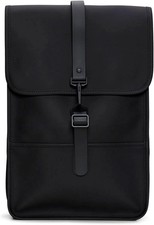 RAINS Backpack Mini - Black Waterproof Unisex - Fits 13" Laptop - NEW
