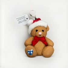 BATH  BODY WORKS POCKETBAC HOLDER HAND SANITIZER Festive Teddy Bear