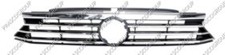Volkswagen Passat 14-19 Bluemotion Frt Grille Gloss Black With Chrome Mouldings