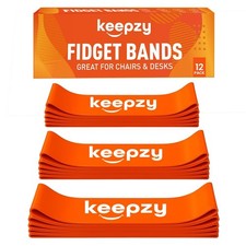 12 Pack Chair Bands, Anti Slip Chair Bands for Kids with Fidgety Feet, ADHD C...