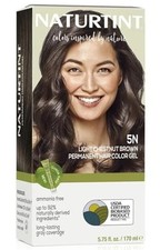 Naturtint Permanent Hair Color 5N Light Chestnut Brown 2 Boxes New Unopened