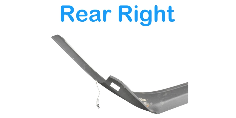 11-15 Audi A8 Quattro Cuarto Trasero Derecho Tapa Tapa Tapa Tapicería 4H0864608K Fabricante Original Foto 3 de 4