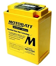 MotoBatt MBTX14AU 12V AGM Powersport Battery 16.5AH 210CCA - Motorcycle ATV UTV
