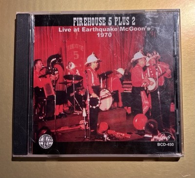 New Sealed 2005 GHB CD: Firehouse Five Plus Two Live at Earthquake McGoon s 1970