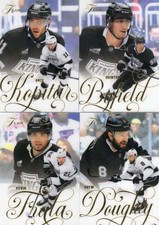 2025-26 FLEER FLAIR TEAM SET - LOS ANGELES KINGS KOPITAR BYFIELD FIALA DOUGHTY