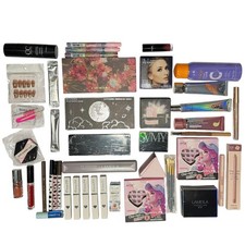 NEW Makeup Lot of 40 Bundle Eyeshadow Palette Concealer Eyelash Lipstick Liner