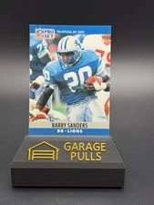 1990 Pro Set Barry Sanders Base  #102- Fresh Pulled! 