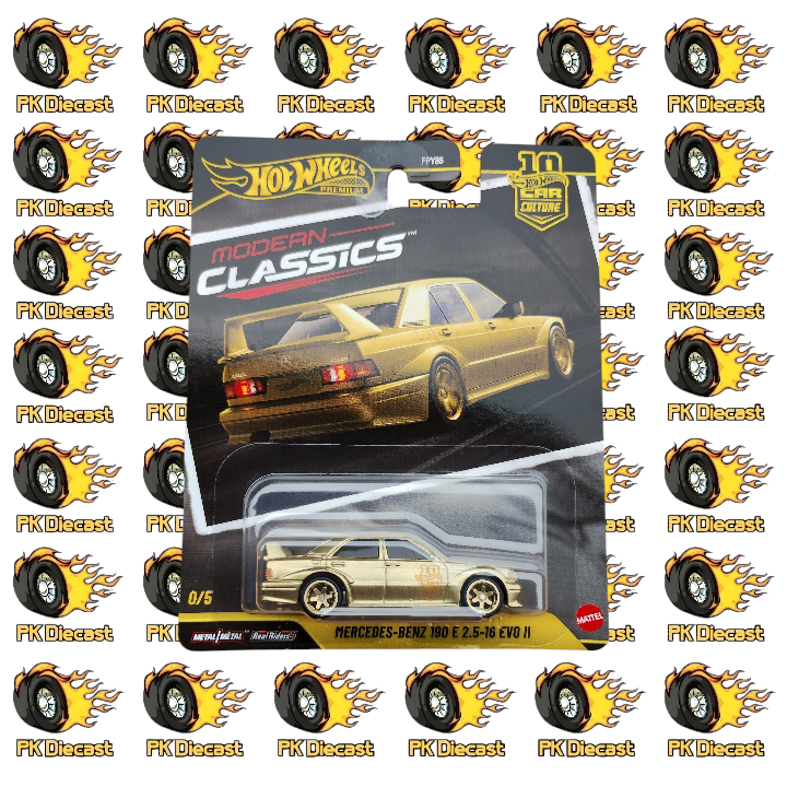 Hot Wheels 1:64 Modern Classics Chase Mercedes Benz 190 E 2.5-16