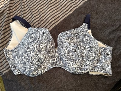 Cacique Back Smoother Bra, Lightly Lined balconette bra 40F