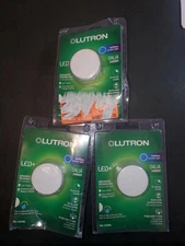 Lutron Dalia LED+ Rotary Dimmer White 150W Single Pole/3-Way White 3pk