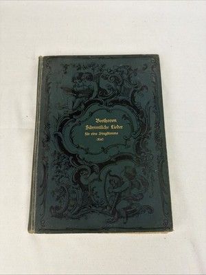 Beethoven Sämtliche Lieder revidierte Ausgabe tiefe Stimme Breitkopf Härtel
