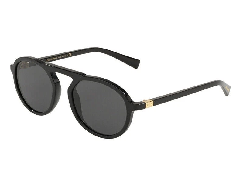 Gafas de sol DOLCE & GABBANA 0DG4351-501/87-marco negro/lente gris 54-20-140-NUEVAS Foto 3 de 4