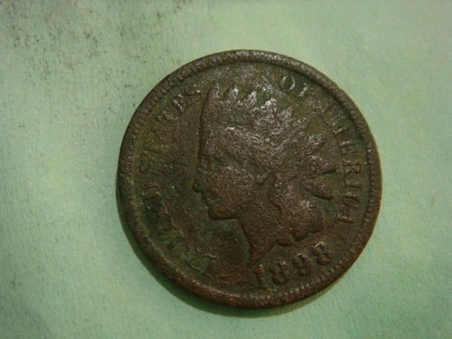 1898 Indian Head Penny IHP in album filling Condition - actual coin in photo