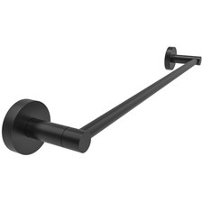 18-inch Matte Black Single Towel Bar Towel Rack Hand Towel Holder Stainless S...