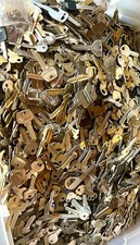 5 LB Bulk Key Blank Mix Brass Auto House Vint...