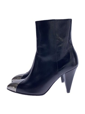 CELINE short boots Size 35 / US 5 Black Leather
