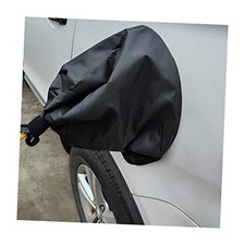 EV Charger Plug Port Cover, Electric Car Charging Accessories, Waterproof Black