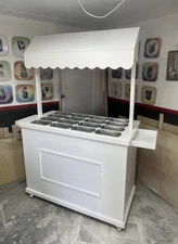 Snack Cart- Vendedor Cart - Charcuterie - Free Shipping - Catering Business Food