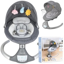 Baby Swing Electric Infant Side-to-Side 10 Melodies Bluetooth Remote Unisex