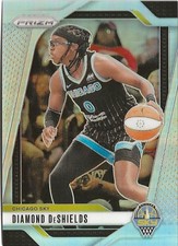 2024 Panini Prizm WNBA Diamond DeShields #8 Silver Prizm SP Chicago Sky