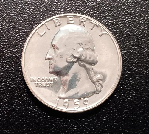 1959 P Washington Quarter PROOF nice coin