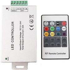 12V-24V Remote Controller for RGB LED Strip 5050 3528 SMD RF Remote
