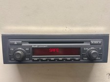 Original Audi A4 B6 8E Concert CD Autoradio 8E0035186 mit Radio Code