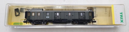 Coche de equipaje Trix 15703 escala N Deutsche Bundesbahn #107255 LN/caja | Condition: Used