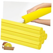 6 Pcs 40 x 3. 5 x 1 Inch Pipe Insulation Foam Tube 40 x 3.5 x 1 inch Yellow