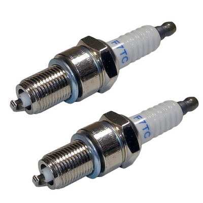 #ad Homelite Generator Replacement Spark Plugs DJ168F 18500 A 2PK $15.98