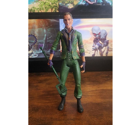 The Riddler Batman Action Figure with Staff