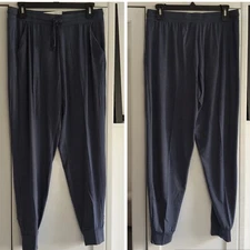 Tommy John Women’s Lounge Jogger In Dress Blues Heather Size Medium Regular