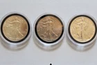 American Silver Eagle 3-coin Lot Mixed Dates 1988, 2013(2)
