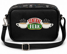Borsa a tracolla DANI Danielle Nicole Friends Central Perk nera borsa per spettacoli TV