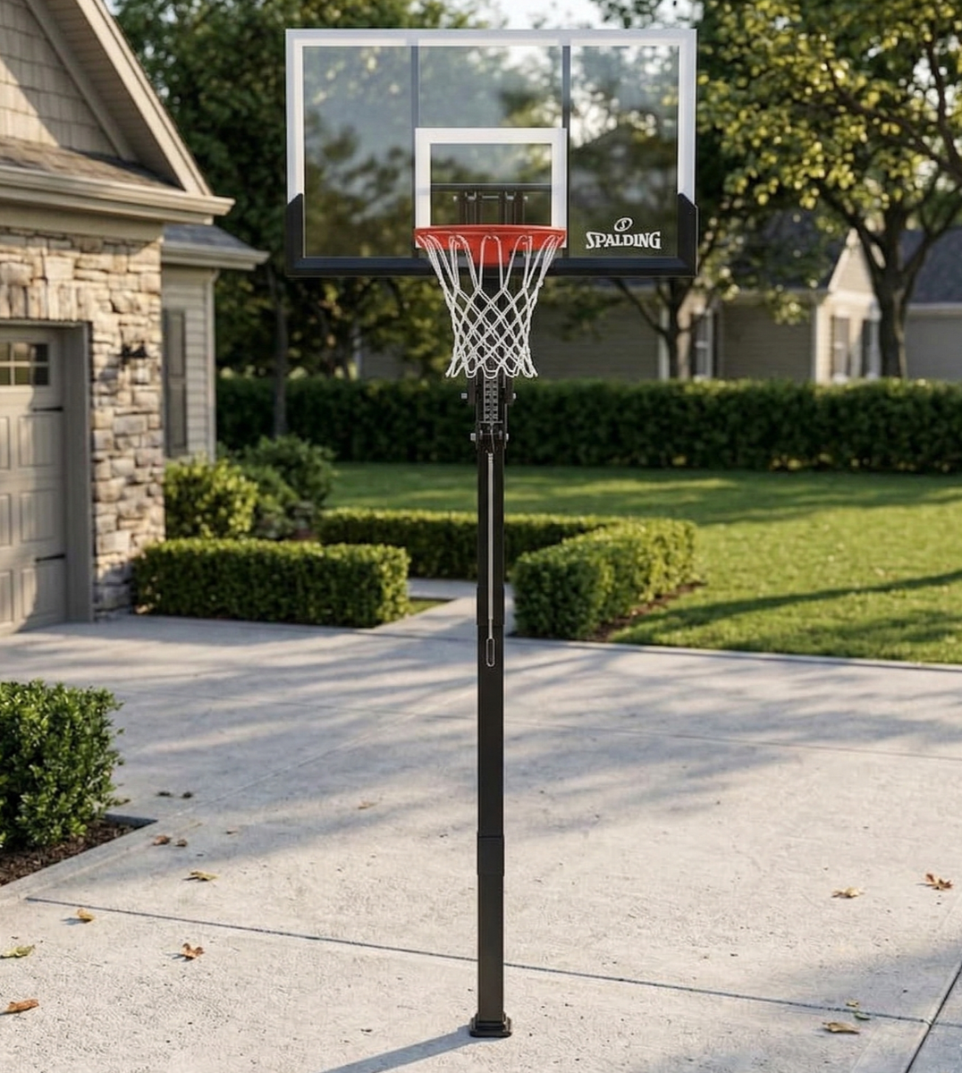 Spalding 881365 U-Turn In-Ground Basketball Hoop 54