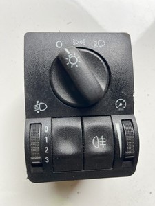 Opel Astra G LHD headlights fog lights control unit buttons 09180774 GM