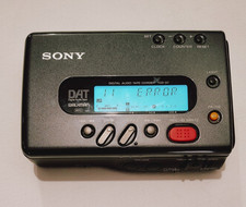 Sony DAT Digital Audio Tape Walkman TCD-D7 AVLS SOLD AS IS / FOR PARTS