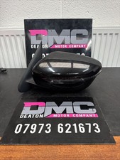 NISSAN JUKE DOOR MIRROR PASSENGER SIDE NEARSIDE WING 2017 5 DOOR LH IN BLACK