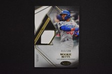 2022 Topps Tier One Mookie Betts Certified Relic /199 #TR1-MBS Dodgers