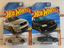 2025 Hot Wheels ‘99 Ford F-150 SVT Lightning (94/250) BROWN/BLACK - LOT OF 2